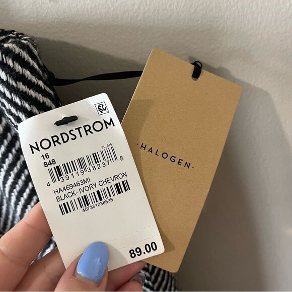 Halogen Herringbone High Waist Pencil Skirt - Picture 12 of 15